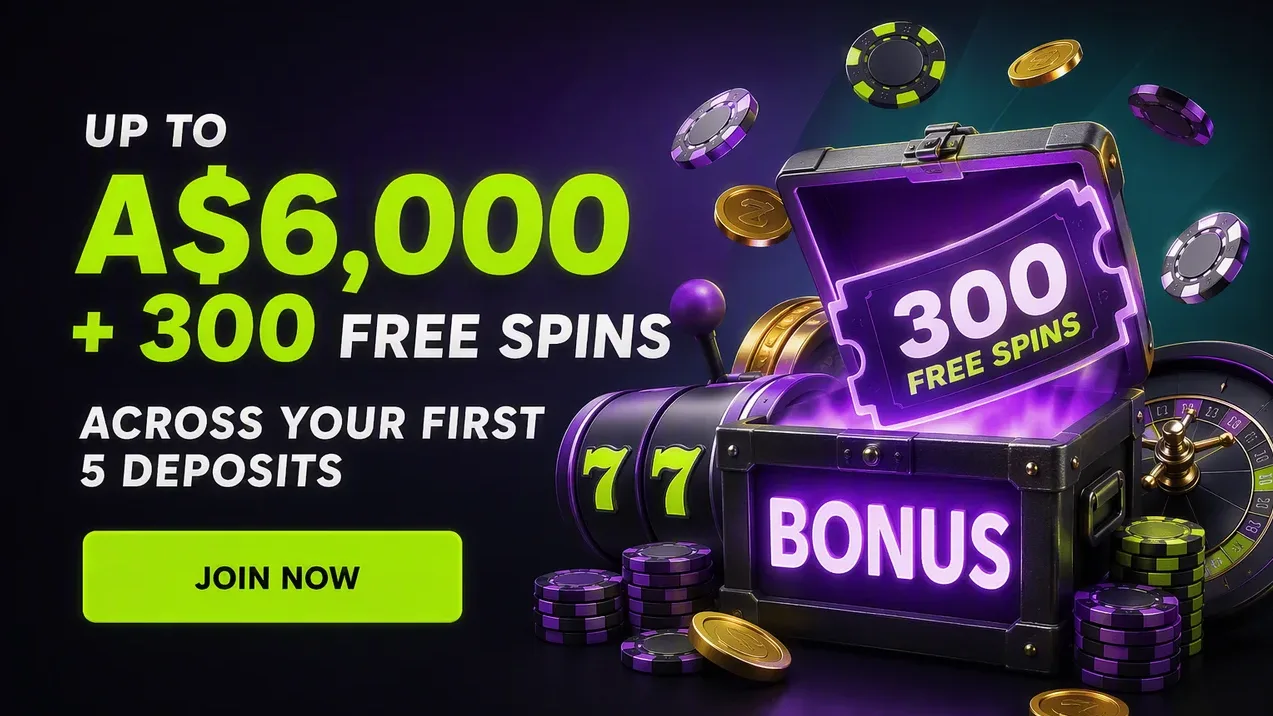 Mateslots Casino Bonuses — Claim Up to A$6,000 + 300 Free Spins
