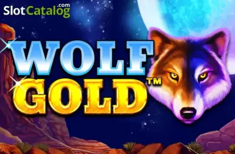 Wolf Gold jackpot slot desert reels